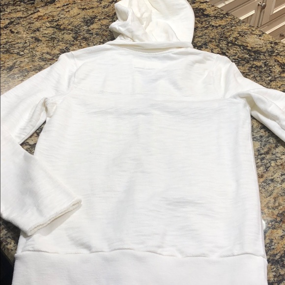 Jcrew rumpled French Terry zippered hoodie size M - Picture 8 of 13